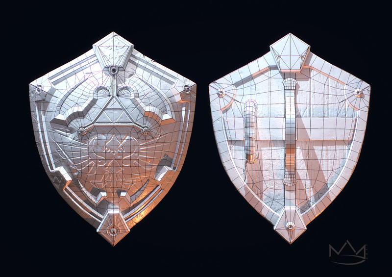 Illustration for article titled Up Close With The Hylian Shield